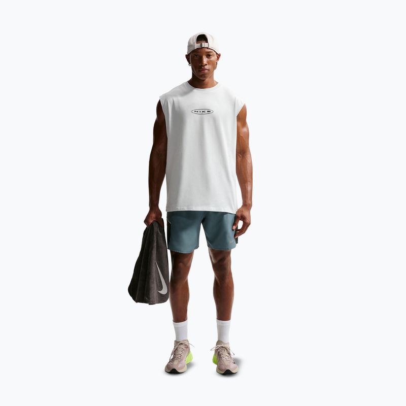 Pánske bežecké šortky Nike Miler Dri-Fit Brief Lined7" mineral slate 2