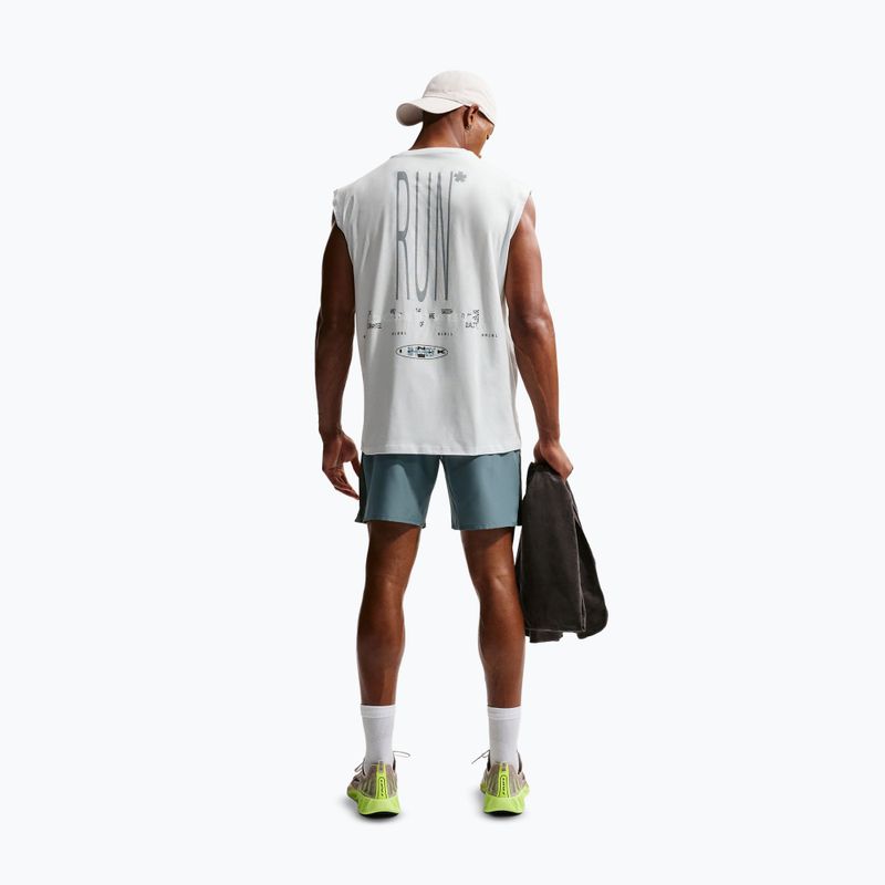 Pánske bežecké šortky Nike Miler Dri-Fit Brief Lined7" mineral slate 3