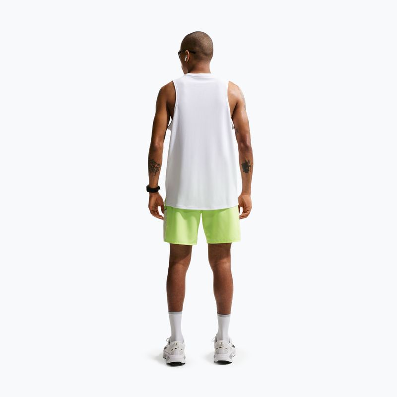 Pánske bežecké šortky Nike Miler Dri-Fit Brief Lined7" volt ice/barely volt 3