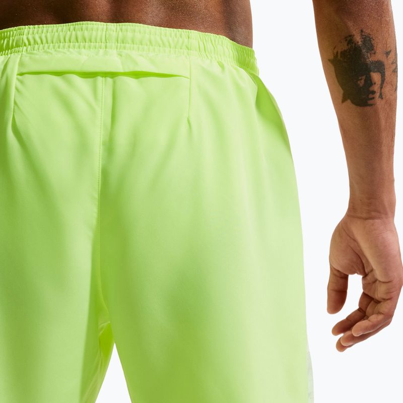 Pánske bežecké šortky Nike Miler Dri-Fit Brief Lined7" volt ice/barely volt 5