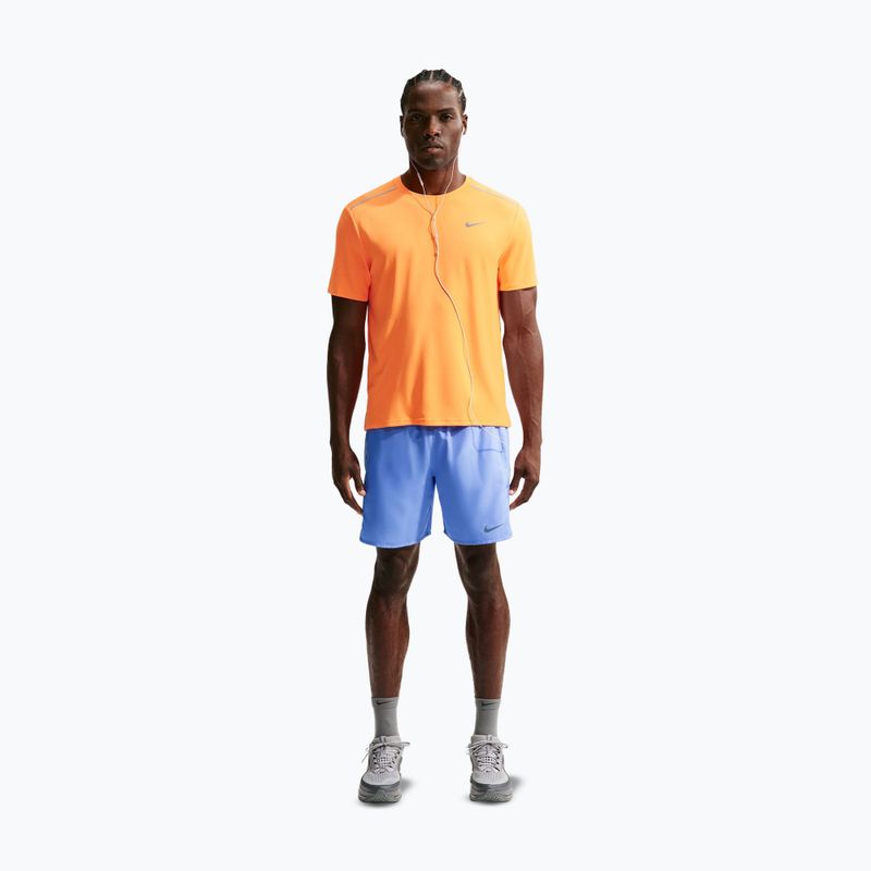 Pánske bežecké šortky Nike Miler Dri-Fit 2in1 7" royal pulse/sapphire 2