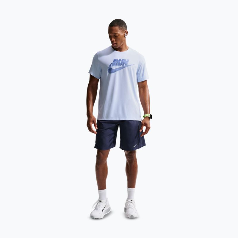 Pánske bežecké šortky Nike Miler Dri-Fit 9" midnight navy 2