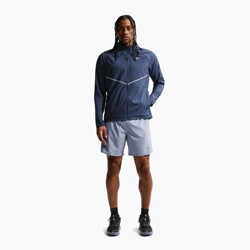 Pánska bežecká bunda Nike Miler Repel UV midnight navy 2