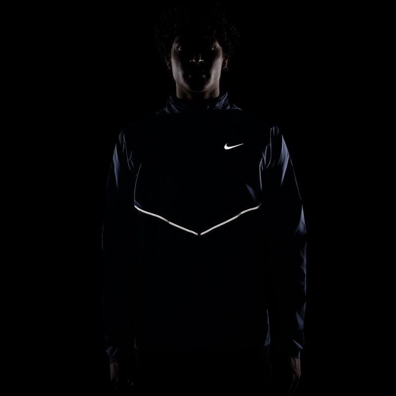 Pánska bežecká bunda Nike Miler Repel UV midnight navy 8