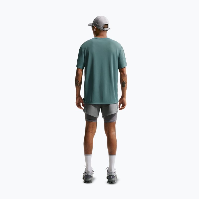 Pánske bežecké tričko Nike Miler Dri-Fit UV mineral slate 3