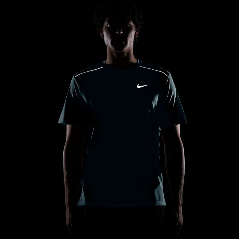 Pánske bežecké tričko Nike Miler Dri-Fit UV mineral slate 7