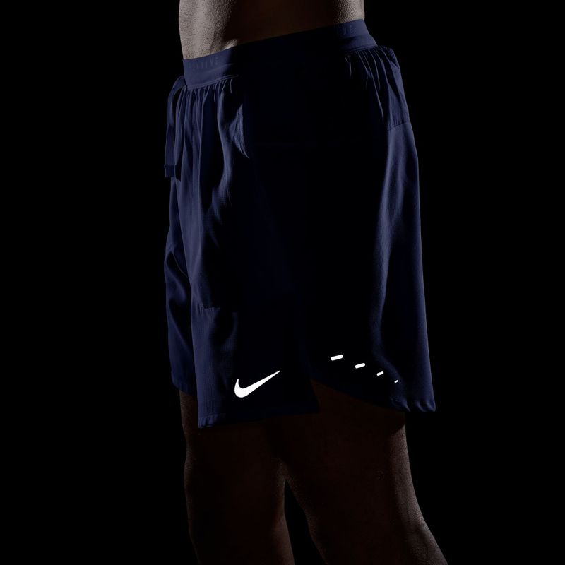 Pánske bežecké šortky Nike Stride Dri-Fit Brief-Lined 7" lapis 7