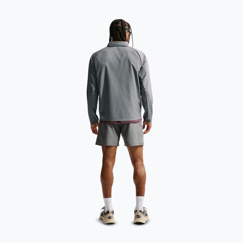 Pánska bežecká bunda Nike Miler Repel UV smoke grey/smoke grey 3