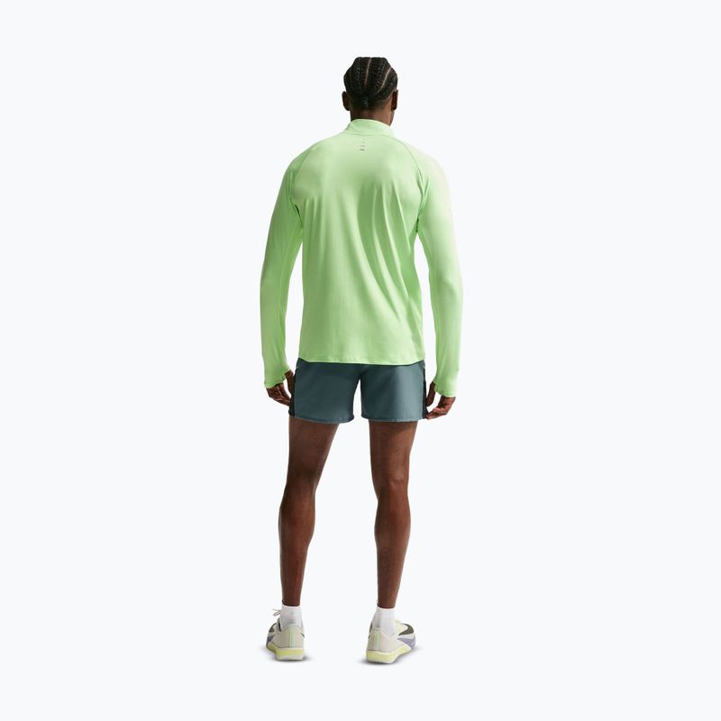 Pánske šortky Nike Miler Dri-Fit Brief Lined 5" mineral slate 3