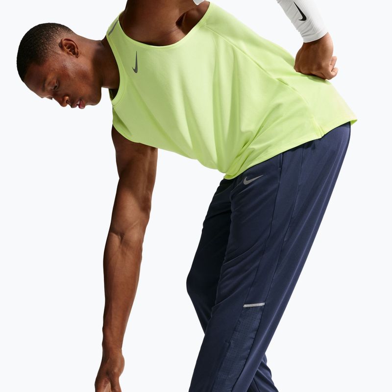 Pánske bežecké nohavice Nike Miler Dri-Fit Knit midnight navy 4