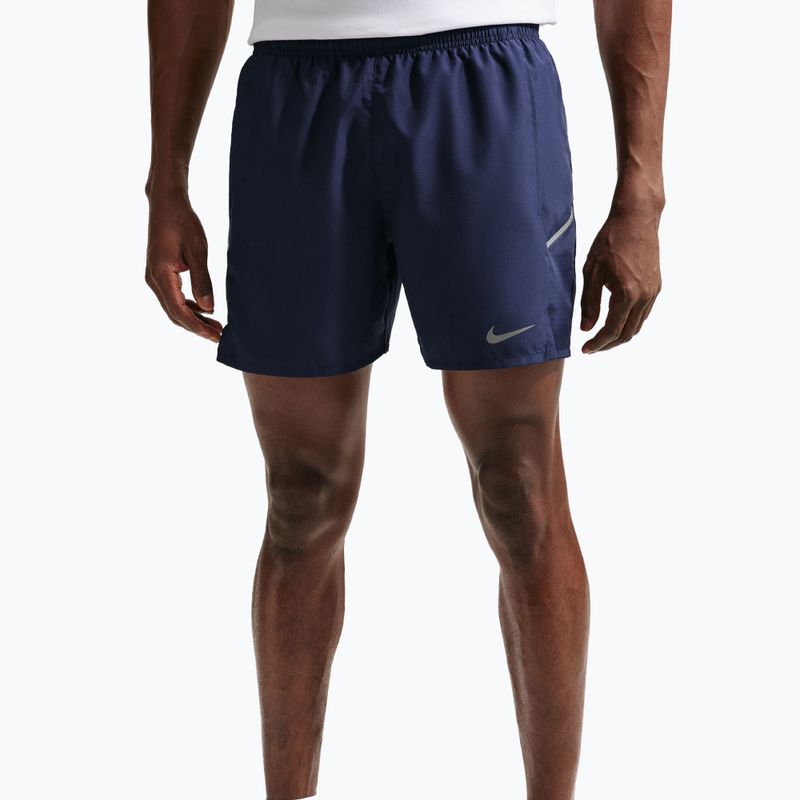 Pánske šortky Nike Miler Dri-Fit Brief Lined 5" midnight navy 5