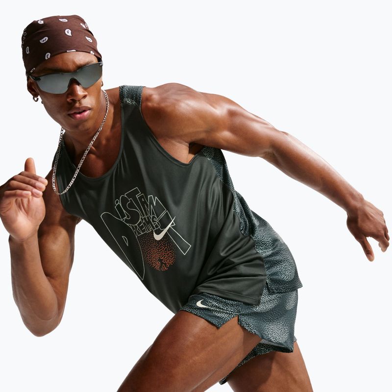 Pánske bežecké tričko Nike Stride Dri-Fit ADV black spruce 6