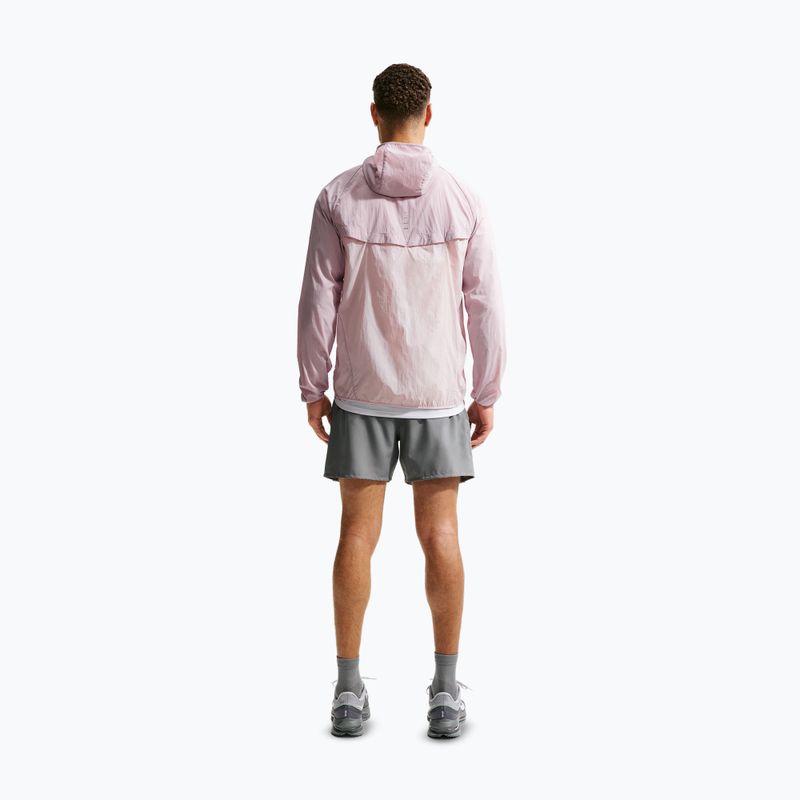 Pánska bežecká bunda Nike Stride Repel UV particle rose/silt red 3