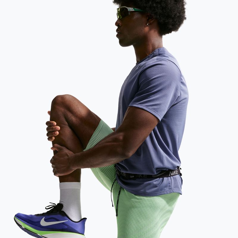 Pánske tréningové legíny Nike AeroSwift Dri-Fit ADV 1/2 Tights lime blast/steam/light silver/black 6