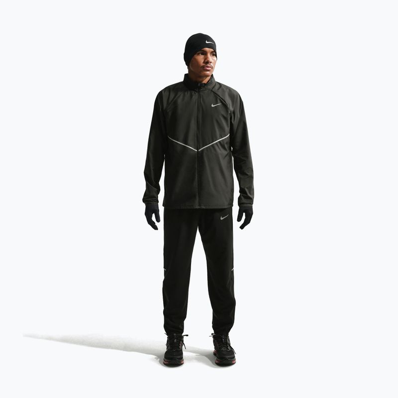 Pánska bežecká bunda Nike Miler Repel UV black/black 2