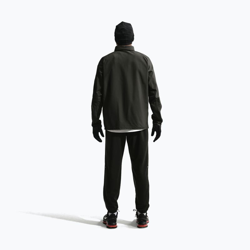 Pánska bežecká bunda Nike Miler Repel UV black/black 3