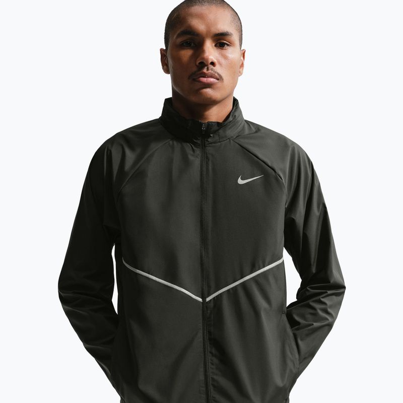 Pánska bežecká bunda Nike Miler Repel UV black/black 4