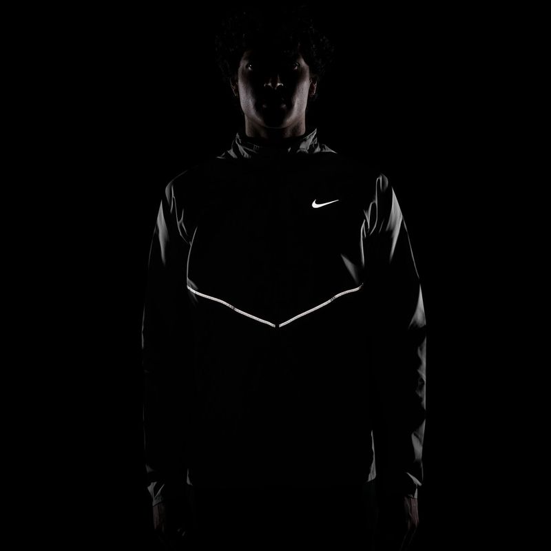Pánska bežecká bunda Nike Miler Repel UV black/black 8
