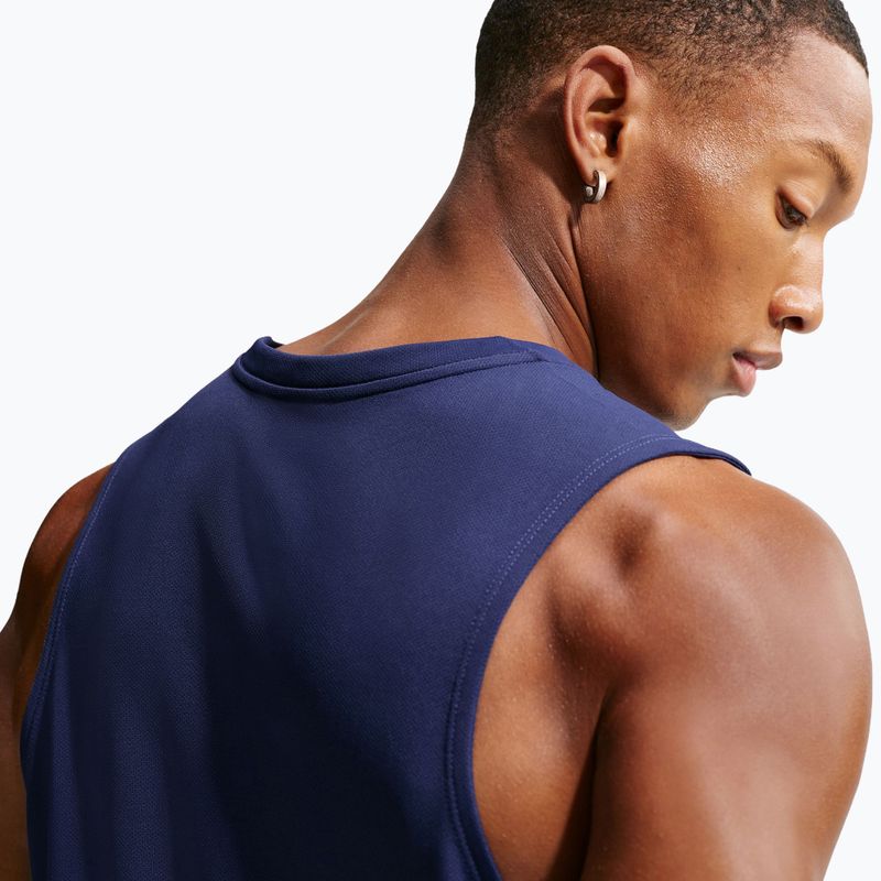 Pánske bežecké tričko Nike Miler Dri-Fit midnight navy 6