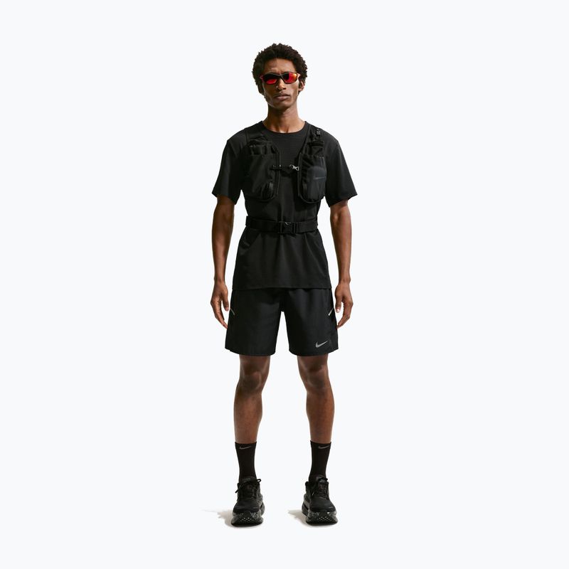 Pánske bežecké šortky Nike Miler Dri-Fit 2in1 7" black/black 2