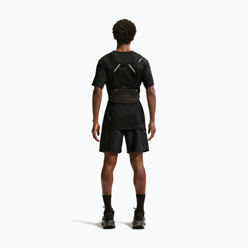 Pánske bežecké šortky Nike Miler Dri-Fit 2in1 7" black/black 3