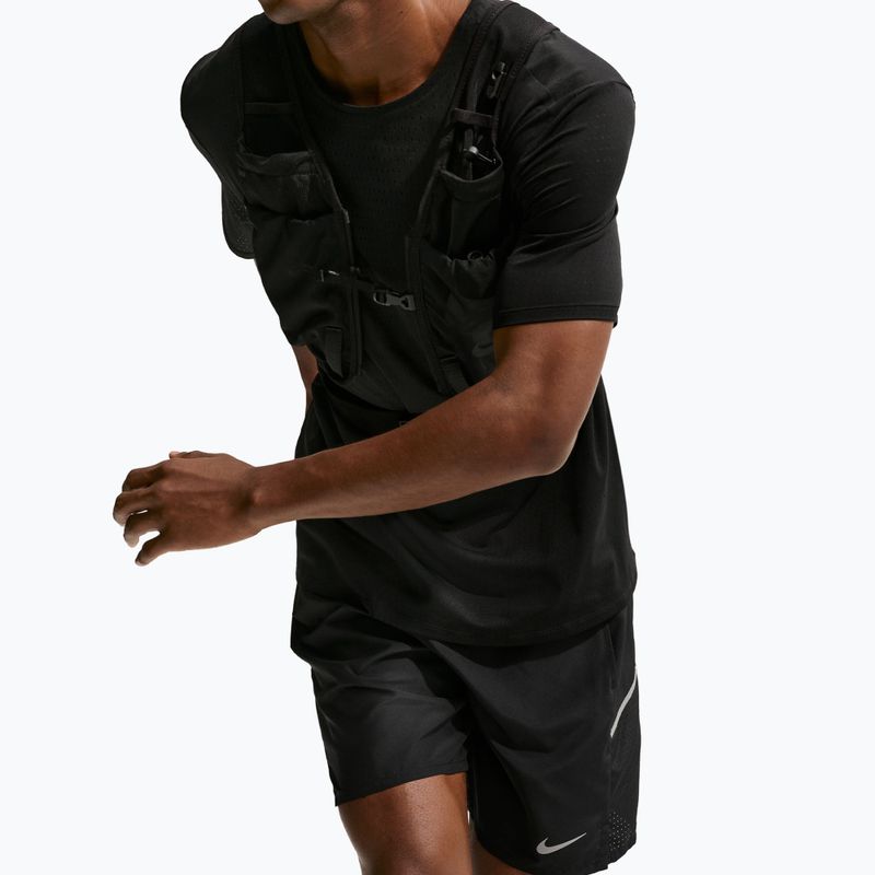 Pánske bežecké šortky Nike Miler Dri-Fit 2in1 7" black/black 4