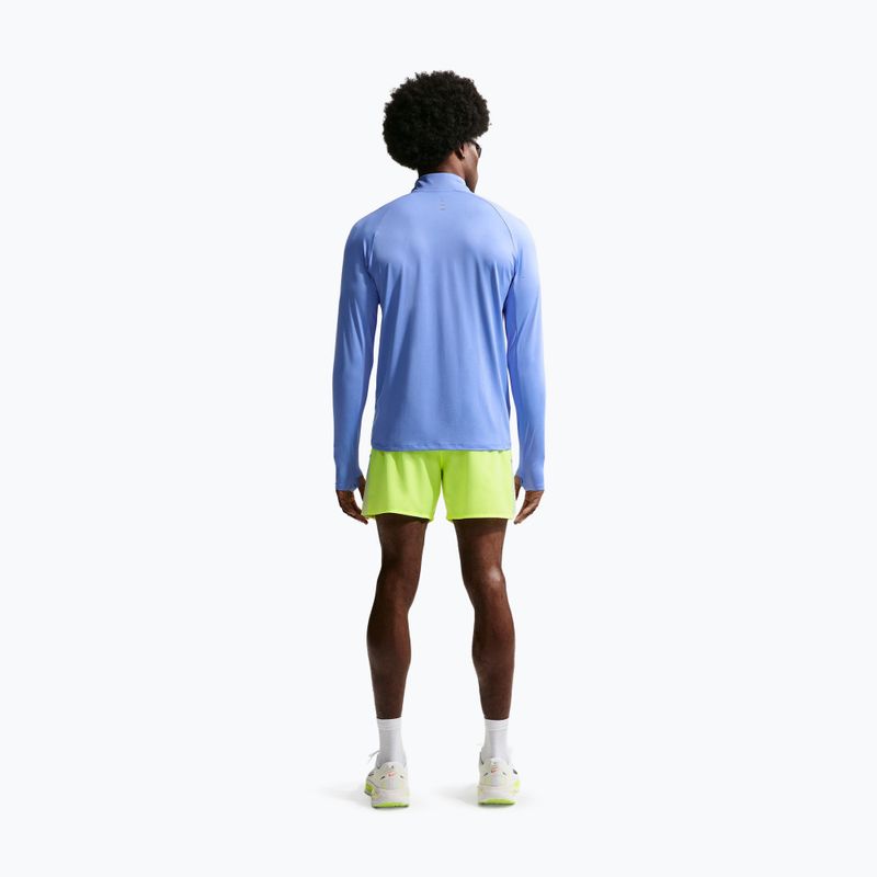 Pánske šortky Nike Miler Dri-Fit Brief Lined 5" volt ice/barely volt 3