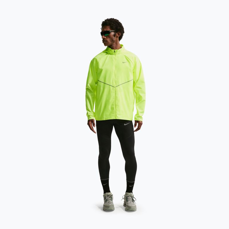 Pánska bežecká bunda Nike Miler Repel UV volt ice/volt ice 2