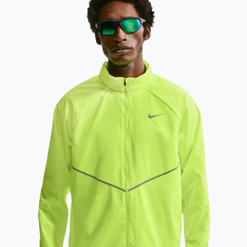 Pánska bežecká bunda Nike Miler Repel UV volt ice/volt ice 4