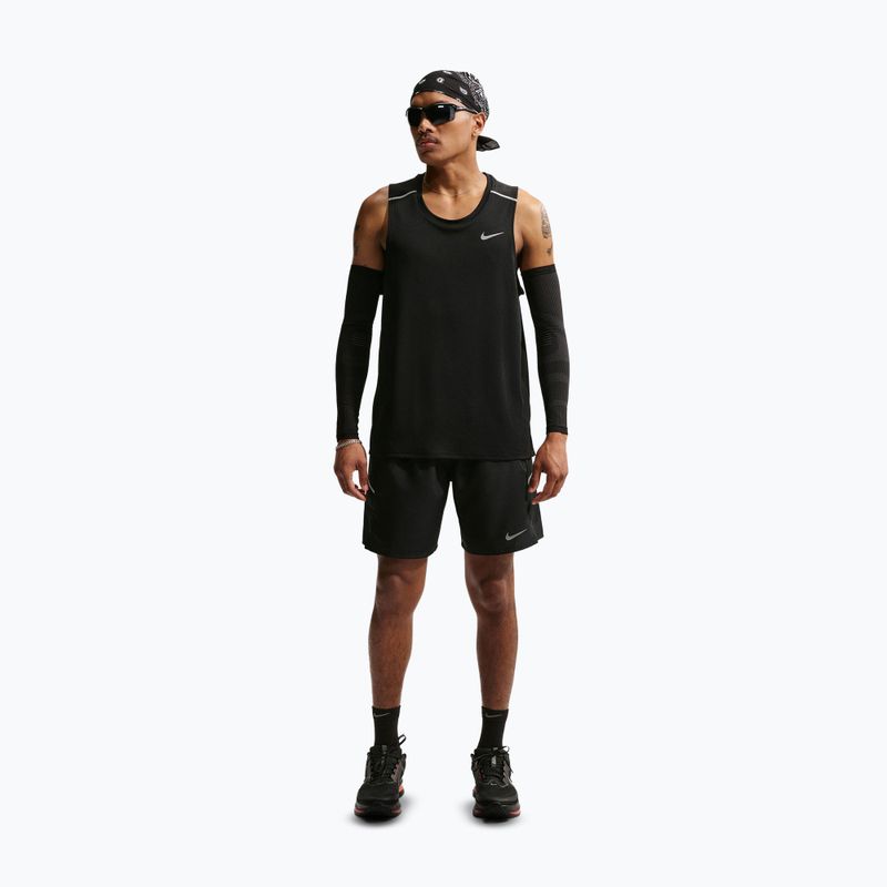 Pánske bežecké tričko Nike Miler Dri-Fit black 2