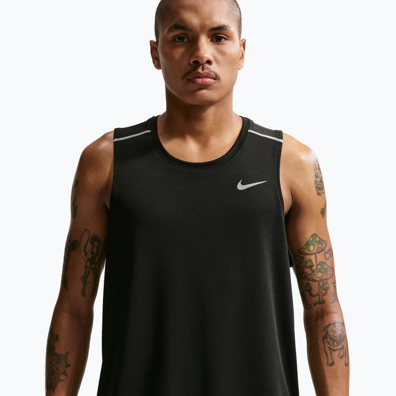 Pánske bežecké tričko Nike Miler Dri-Fit black 4