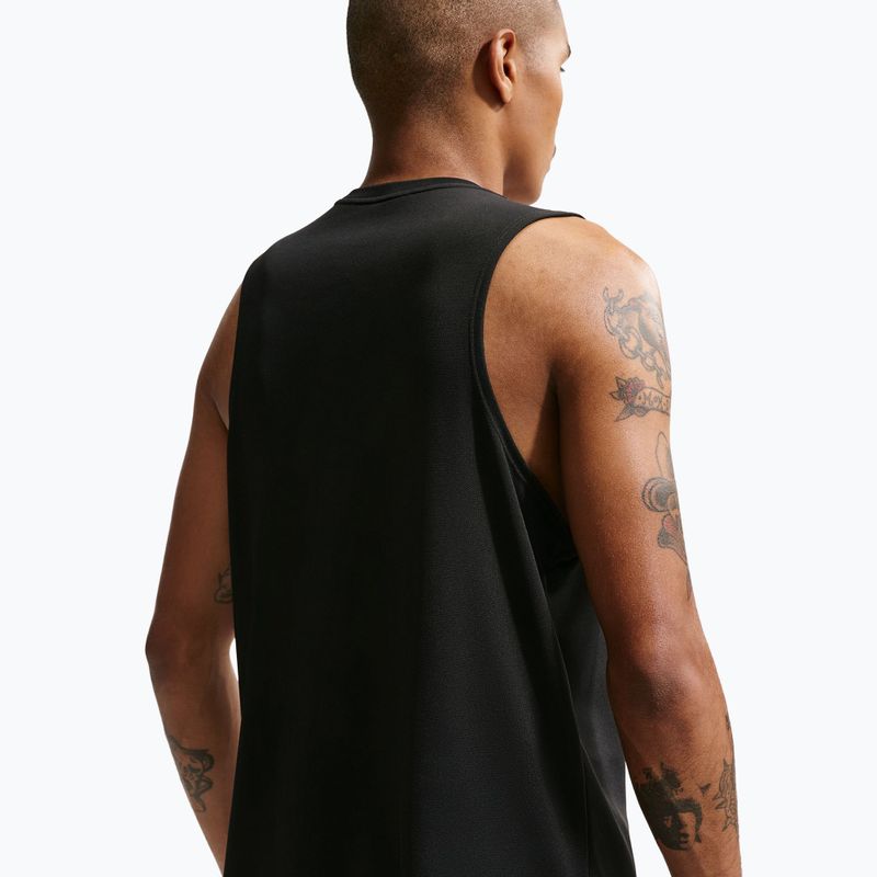 Pánske bežecké tričko Nike Miler Dri-Fit black 5