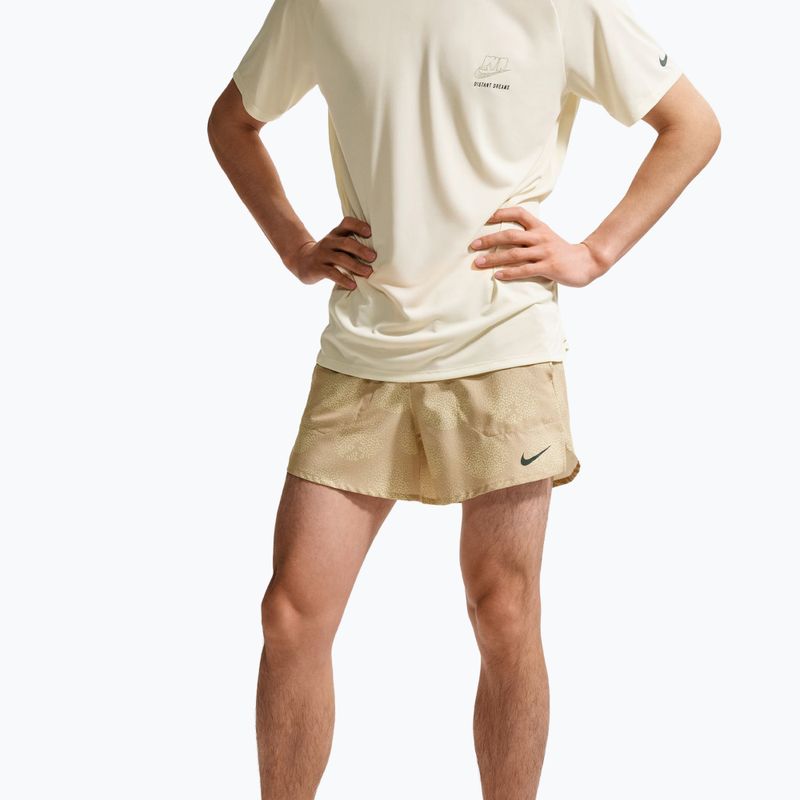Pánske bežecké šortky Nike Stride Dri-Fit Brief Lined 5" linen 3