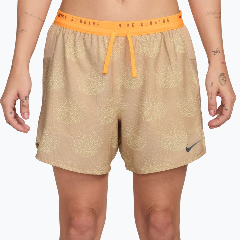 Pánske bežecké šortky Nike Stride Dri-Fit Brief Lined 5" linen 4