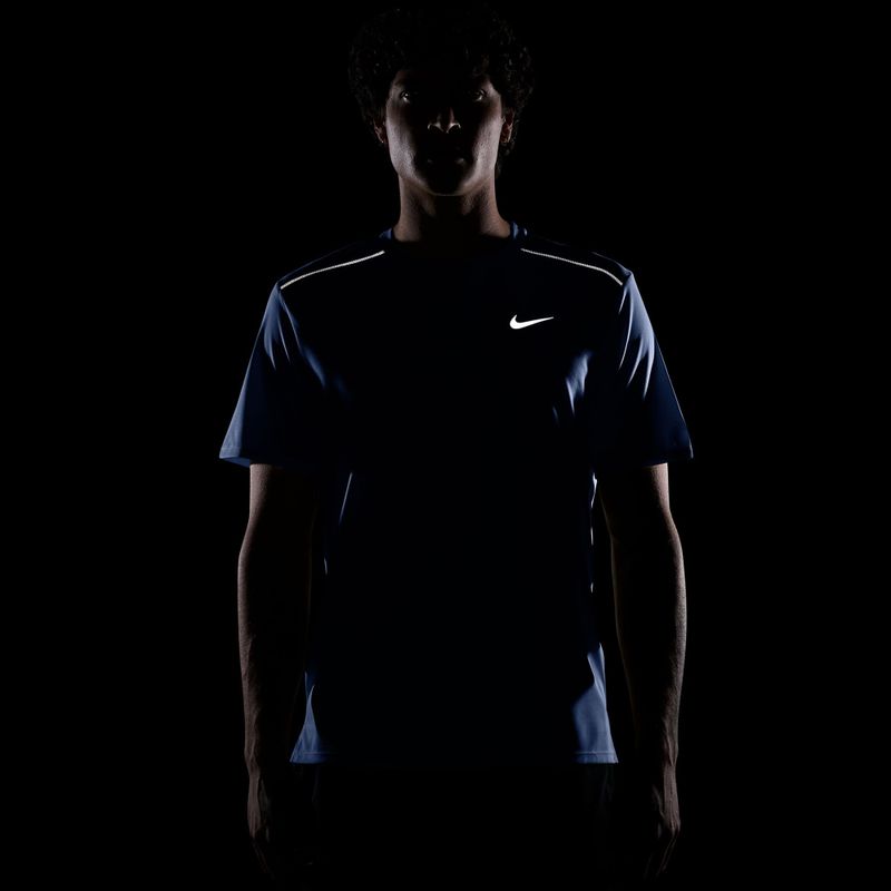 Pánske bežecké tričko Nike Miler Dri-Fit UV royal pulse 4