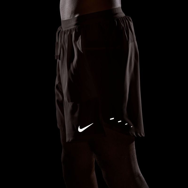 Pánske bežecké šortky Nike Stride Dri-Fit Brief-Lined 7" particle rose 7
