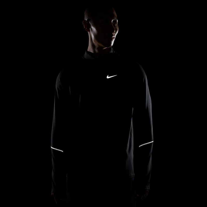 Pánska bežecká mikina Nike Miler Dri-Fit UV 1/2 Zip black 7