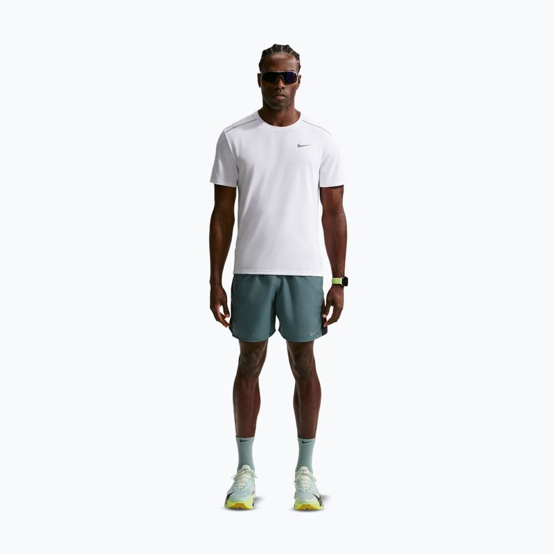Pánske šortky Nike Miler Dri-Fit 7" mineral slate 2