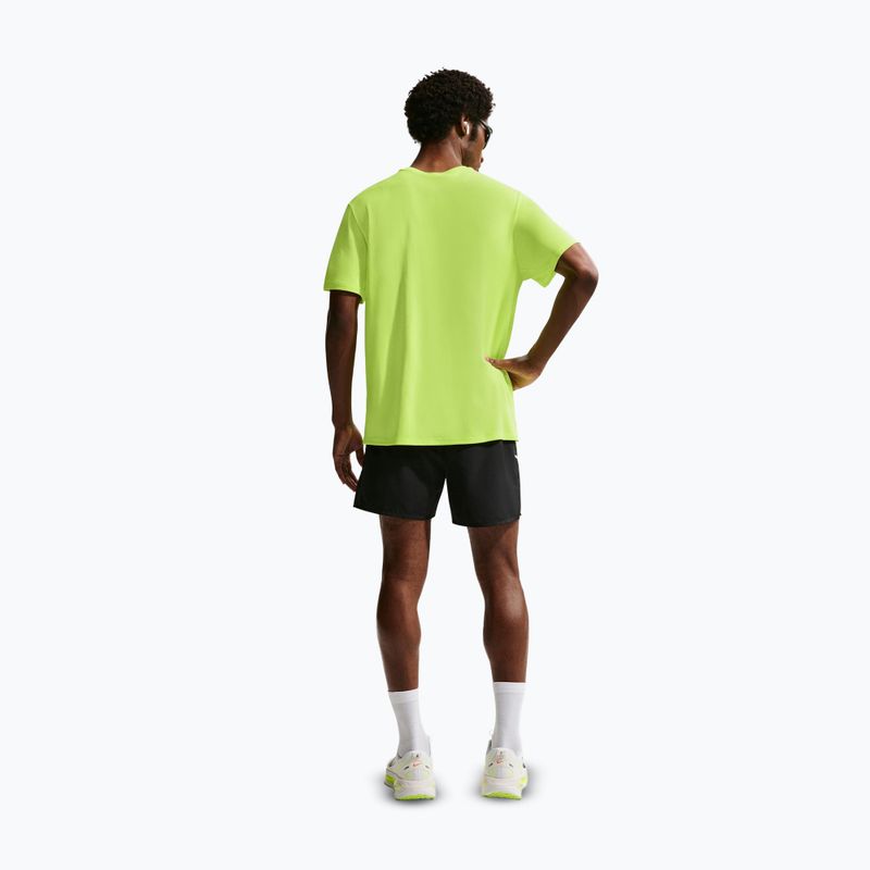 Pánske bežecké tričko Nike Miler Dri-Fit UV volt ice 3