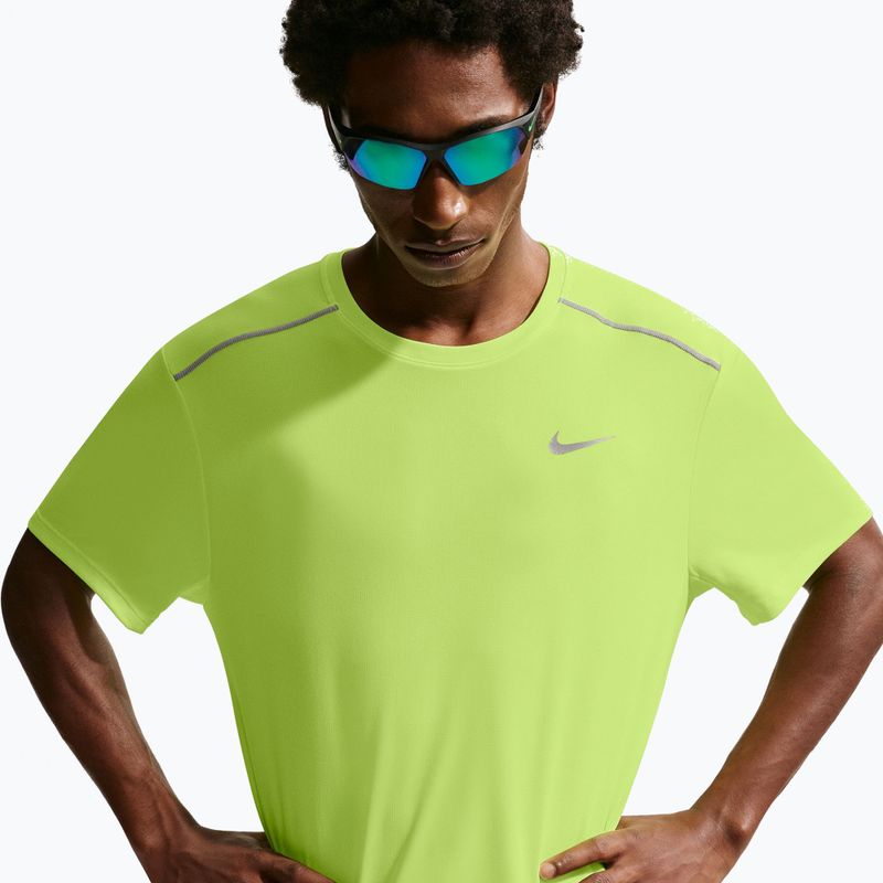 Pánske bežecké tričko Nike Miler Dri-Fit UV volt ice 5