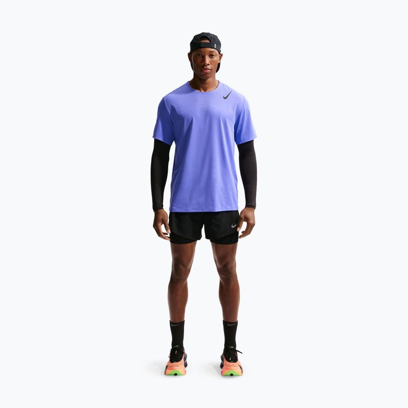 Pánske bežecké tričko Nike AeroSwift Dri-Fit ADV sapphire/black 2