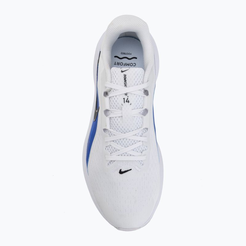Pánske bežecké topánky Nike Downshifter 14 white/racer blue/anthracite/black 5