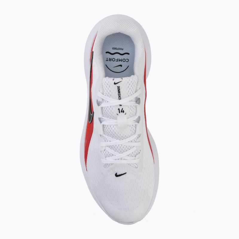 Pánske bežecké topánky Nike Downshifter 14 white/university red/anthracite/black 5