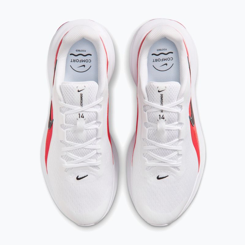 Pánske bežecké topánky Nike Downshifter 14 white/university red/anthracite/black 5