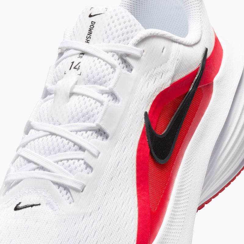 Pánske bežecké topánky Nike Downshifter 14 white/university red/anthracite/black 7