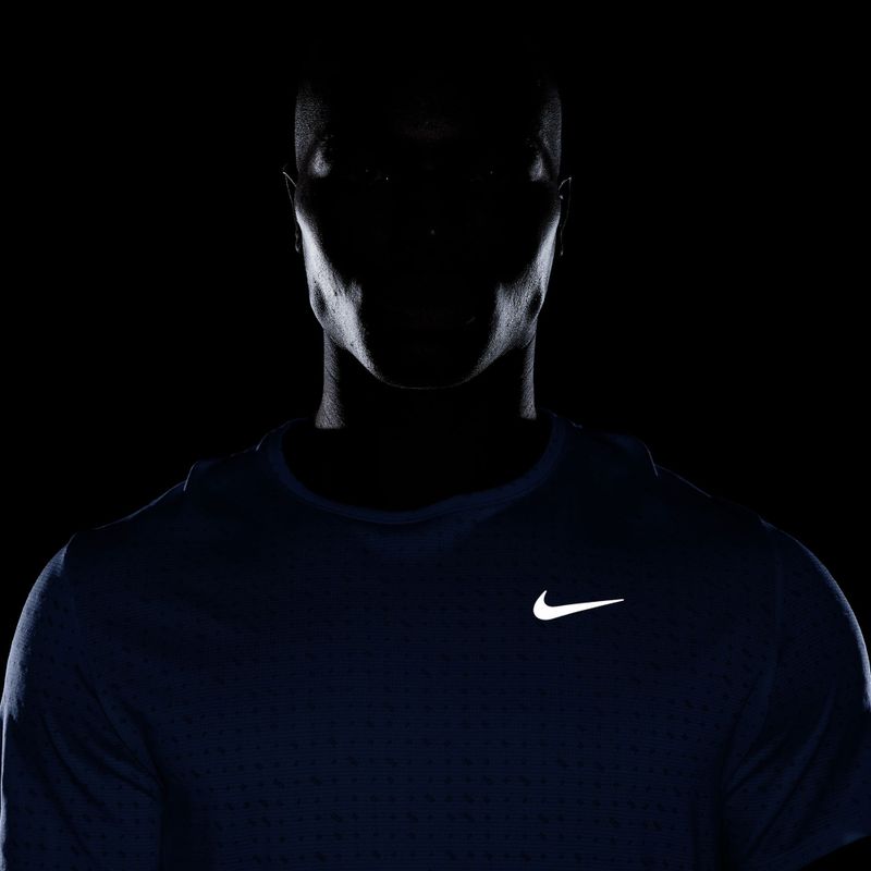 Pánske bežecké tričko Nike Miler Breathe royal pulse 4