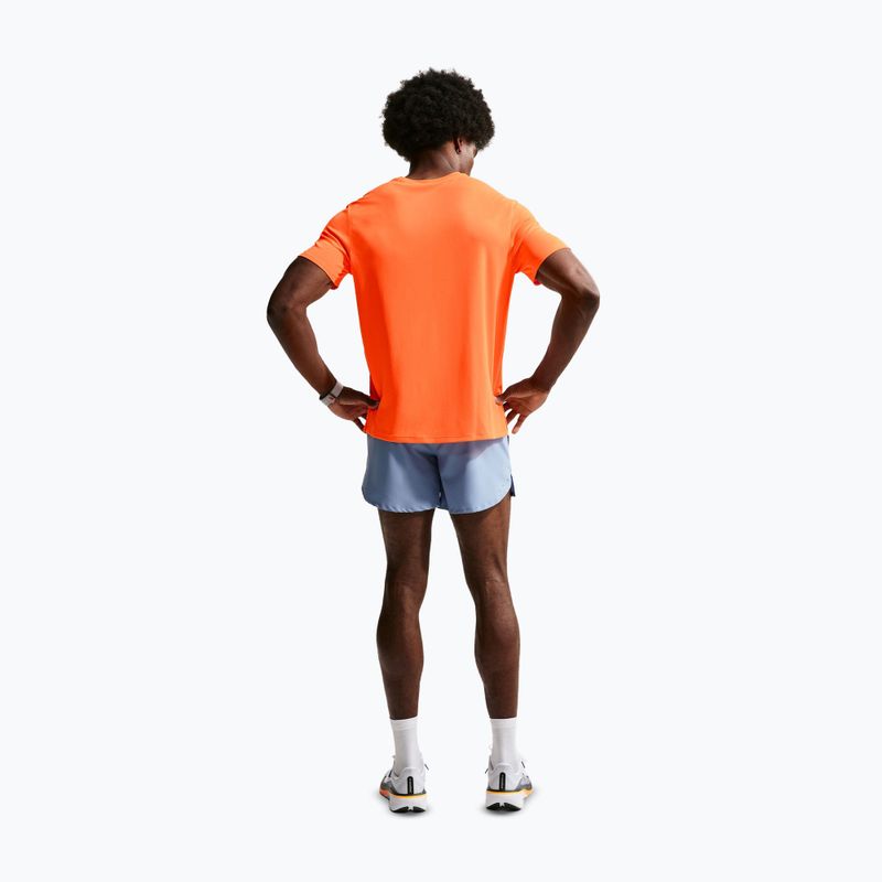 Pánske bežecké tričko Nike Miler Dri-Fit UV total orange 2
