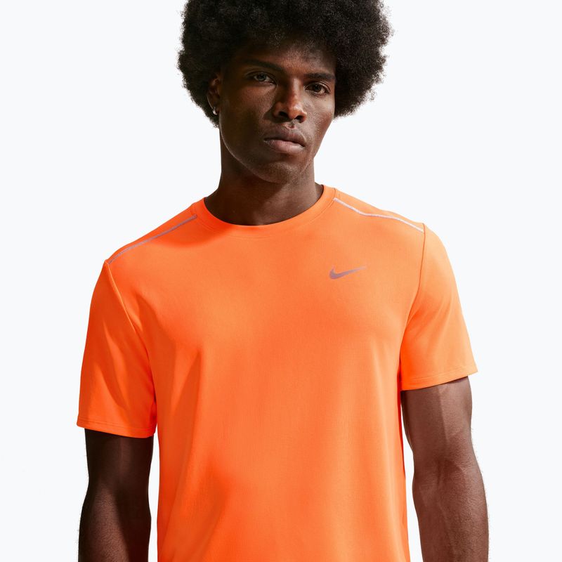 Pánske bežecké tričko Nike Miler Dri-Fit UV total orange 4