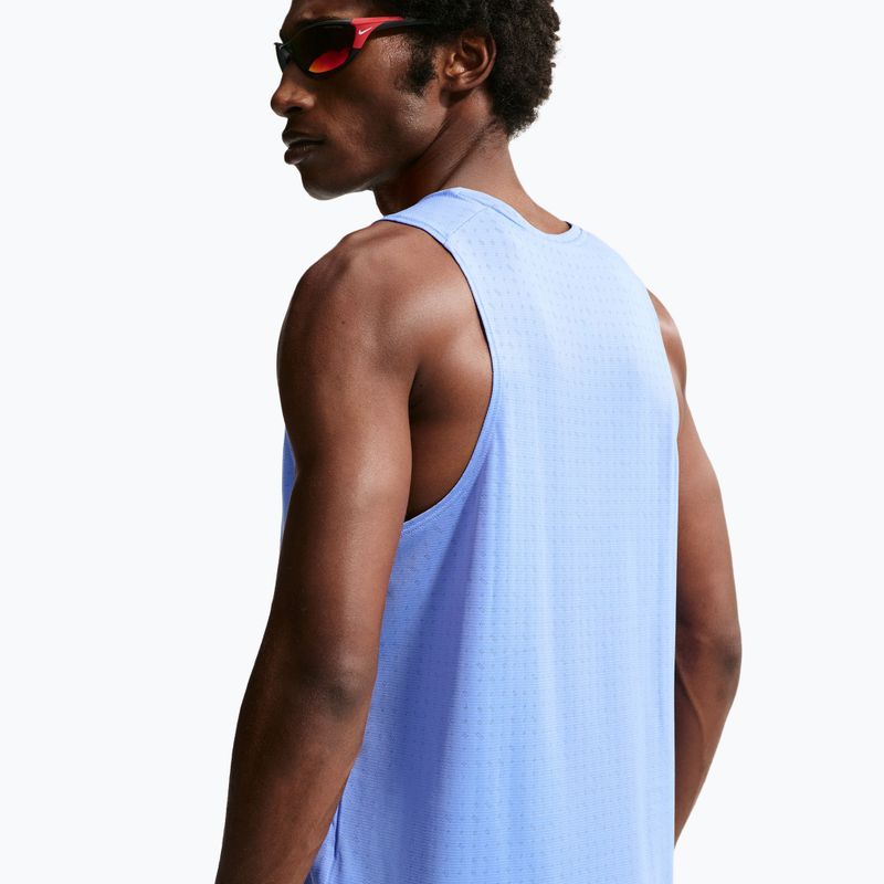 Pánske bežecké tričko Nike Miler Breathe royal pulse 5