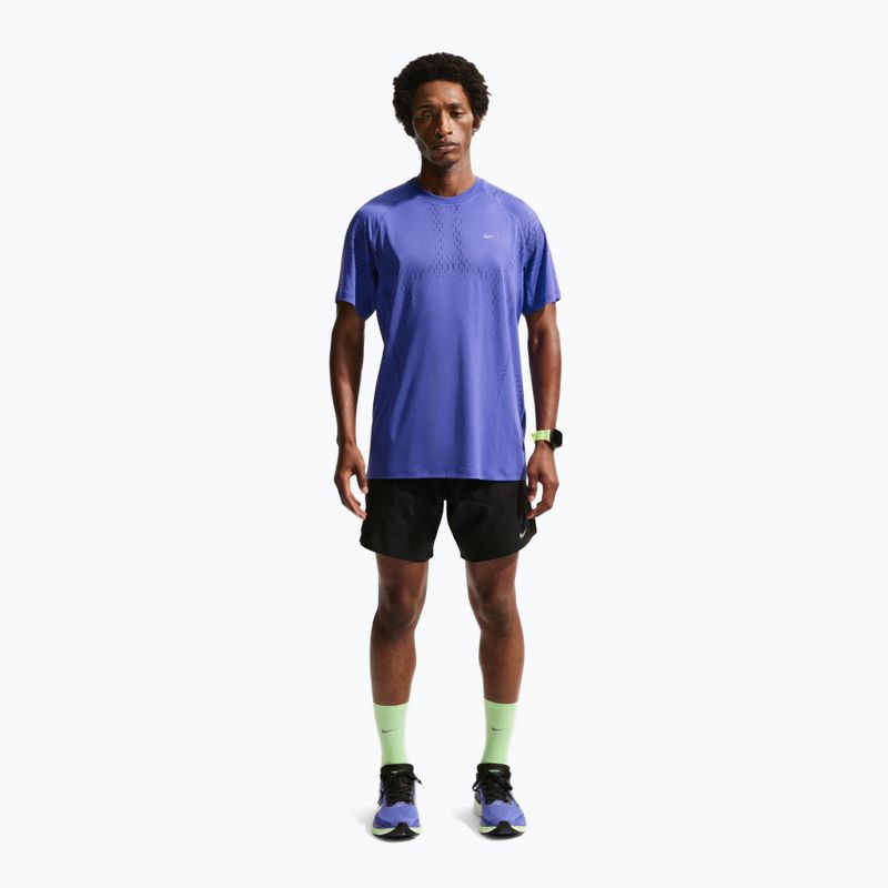 Pánske bežecké tričko Nike Stride Dri-Fit ADV lapis/deep royal blue 2